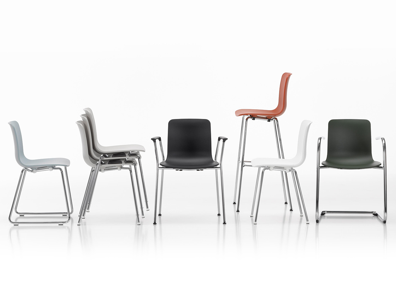 办公椅|现代真皮会议椅|办公家具|设计师家具|哈尔洽谈椅